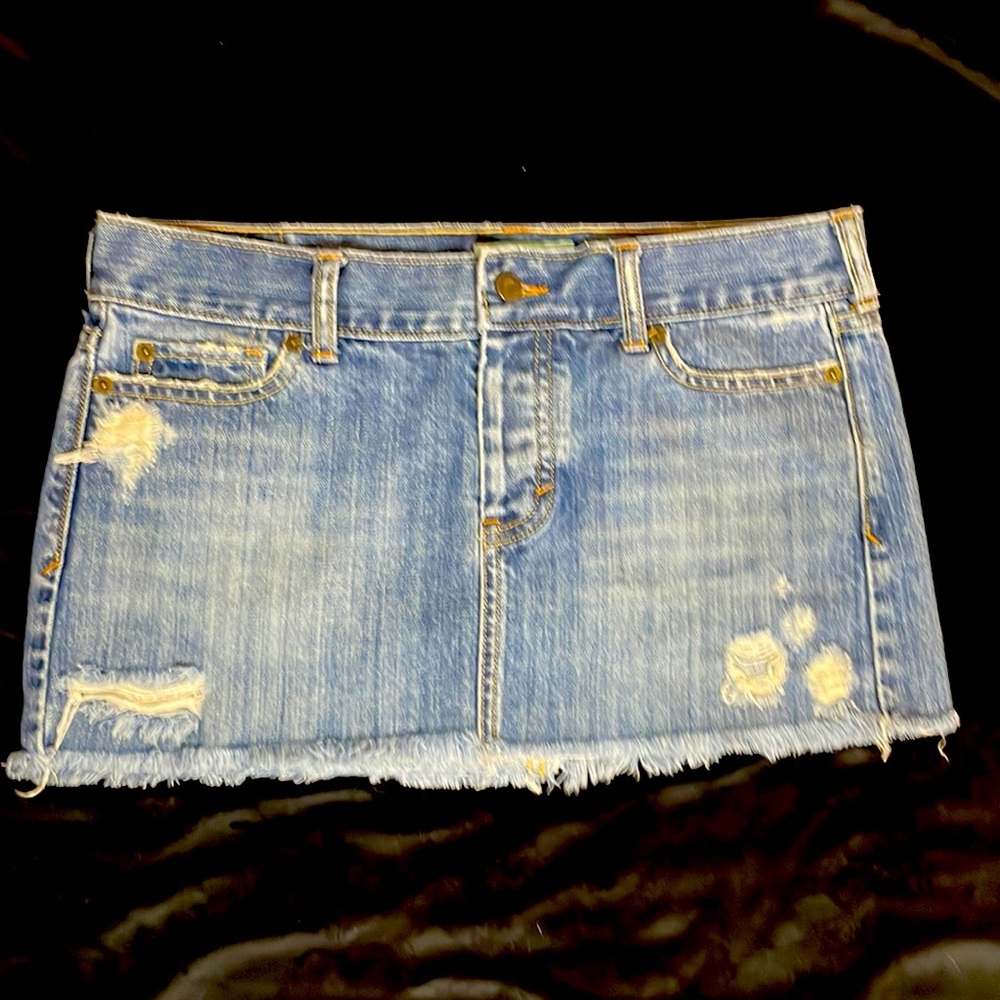 Hollister Womens Jean Skirt Size 5 Excellent Condition